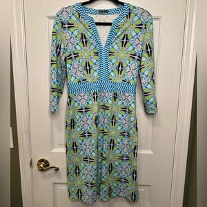 J. McLaughlin‎ Geometric Print Catalina Dress